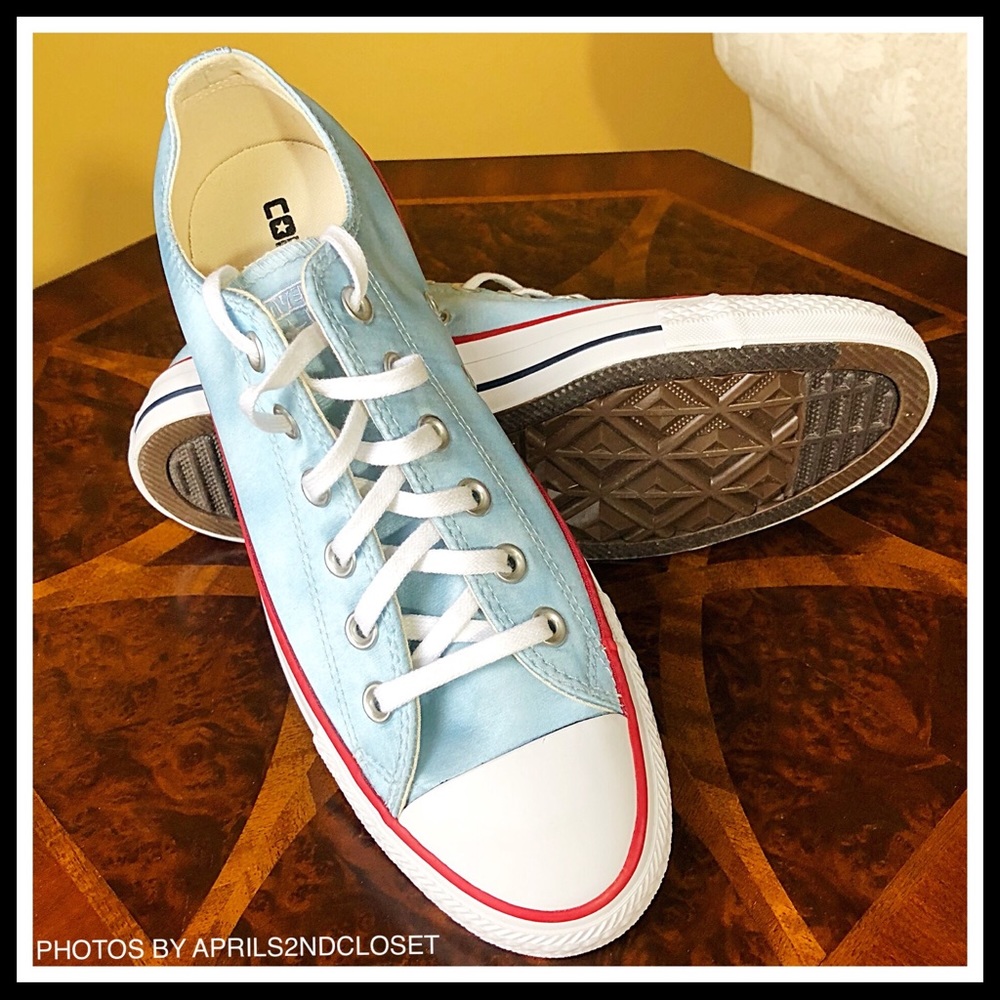 CONVERSE SNEAKERS SATEEN SHEEN LO OX OXFORDS - Picture 2 of 8